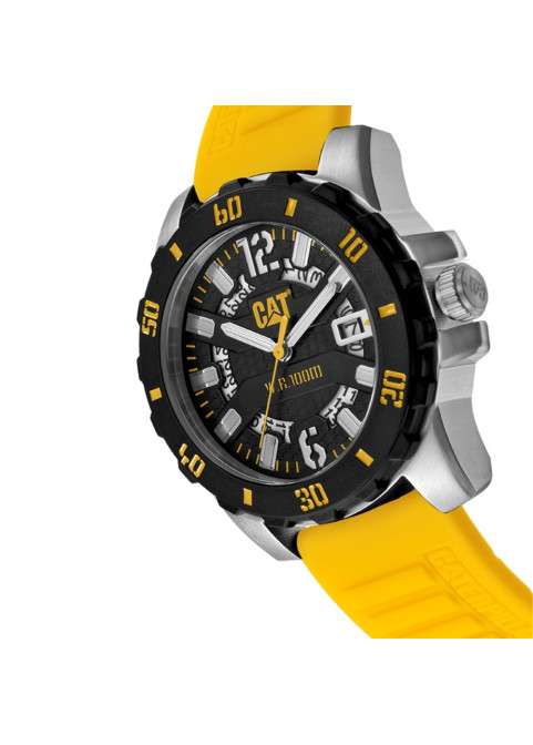 CAT Steel Barricade watch yellow black AR.141.27.137