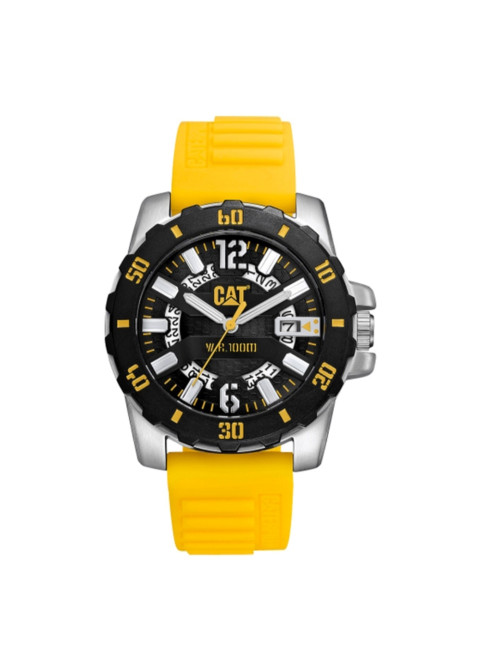 CAT Steel Barricade watch yellow black AR.141.27.137