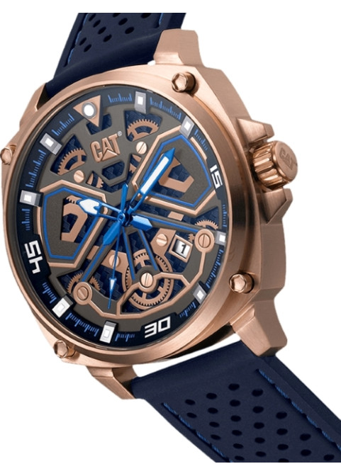 Cat tokyo men watch-Blue rose gold AJ.191.21.126