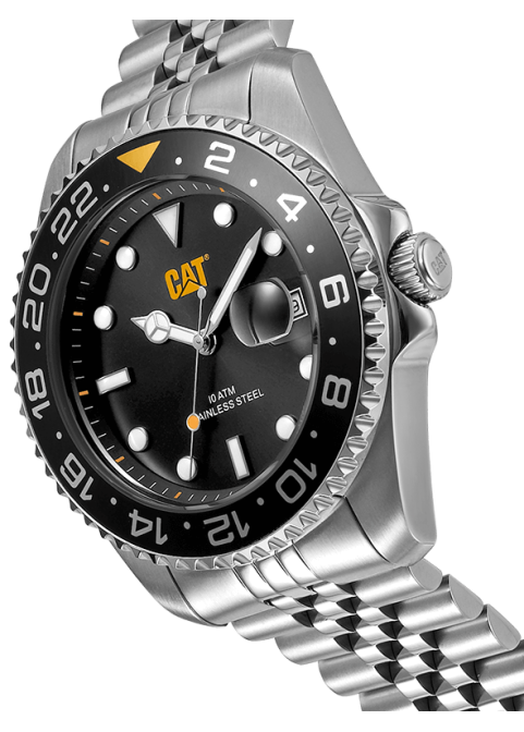 CAT R-Type Black yellow Dial Men's Watch AO.141.11.127
