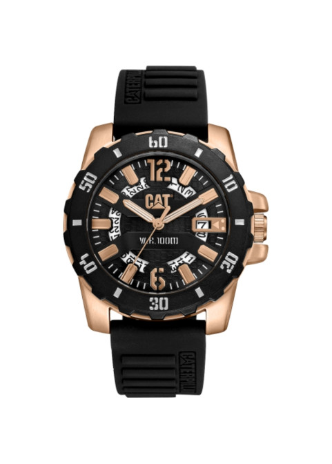 CAT Steel Barricade watch black rose gold AR.191.21.139