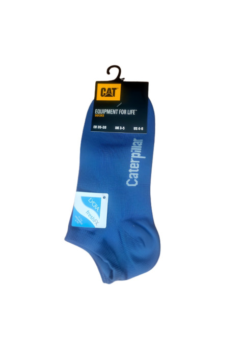 Caterpillar Ankle Socks – Blue