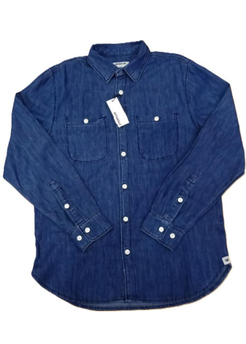 Foundation ls oz denim shirt