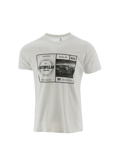 Foundation truck tee white
