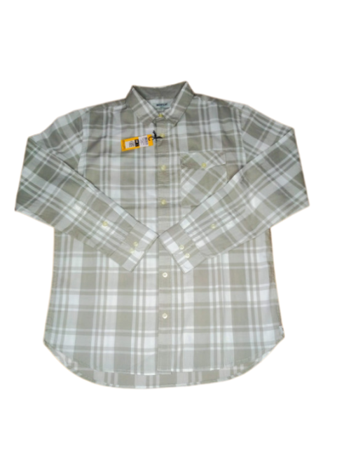 Foundation l/s plaid shirt