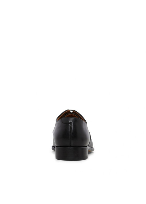 Oxford Plain Toe Men’s Classic Black Leather Dress Shoe