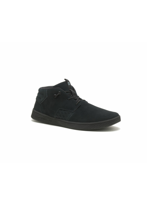 Caterpillar Pause Mid P110541 – Men’s Black Suede Casual Sneaker Boot