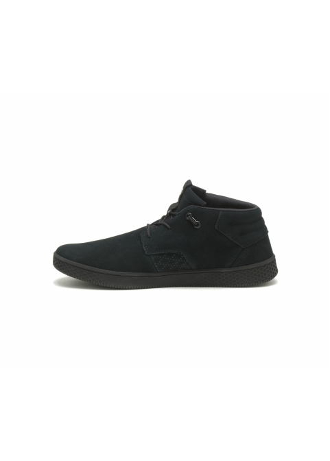 Caterpillar Pause Mid P110541 – Men’s Black Suede Casual Sneaker Boot