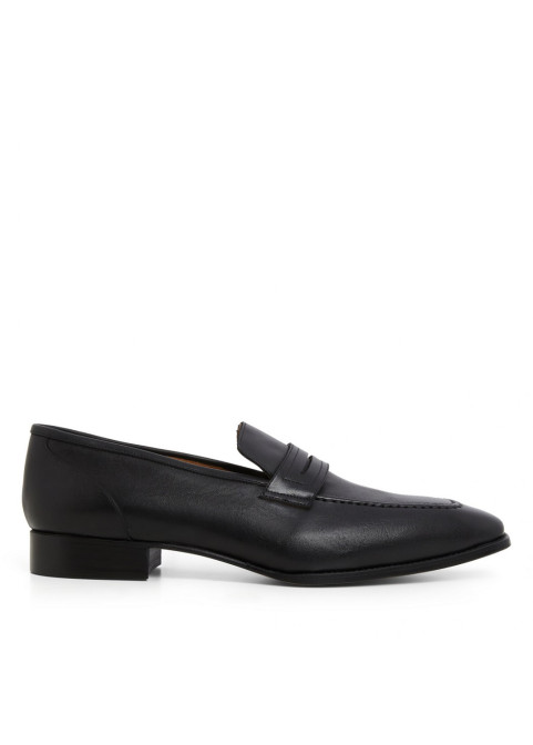 Atris Classic Penny Loafer – Men’s Black Leather Slip-On Dress Shoe