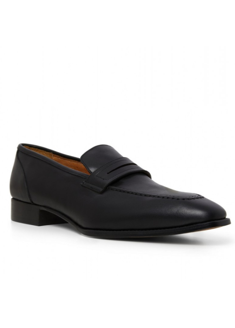 Atris Classic Penny Loafer – Men’s Black Leather Slip-On Dress Shoe