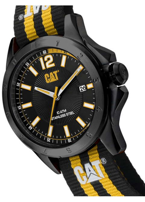 CAT Big Twist 24 Black Yellow watch YW.161.64.137
