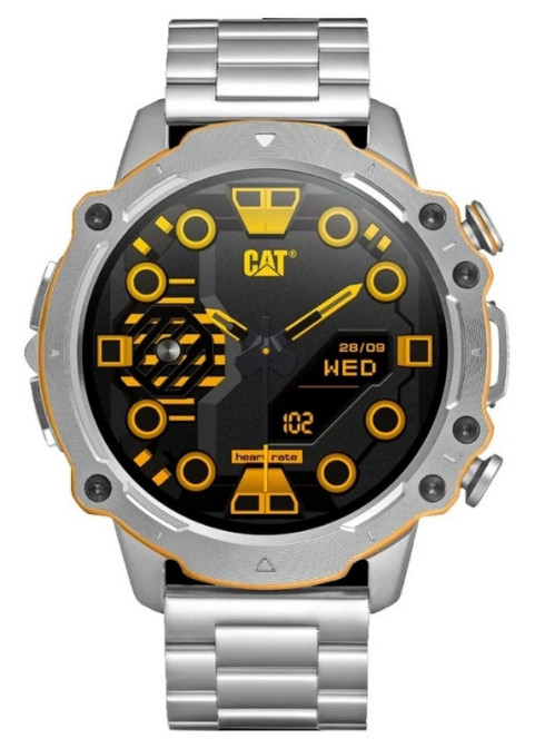 CAT Smartwatch – Silver Steel (E1.140.11.100)