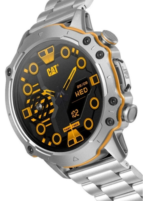 CAT Smartwatch – Silver Steel (E1.140.11.100)