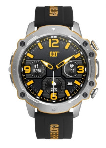 CAT Smartwatch E1.140.21.100 -Black Silicone Strap