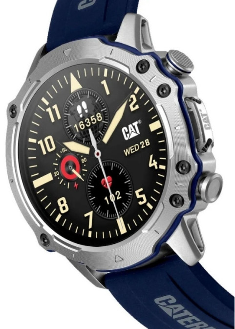 CAT Smartwatch – Blue Silicone-E1.140.26.100