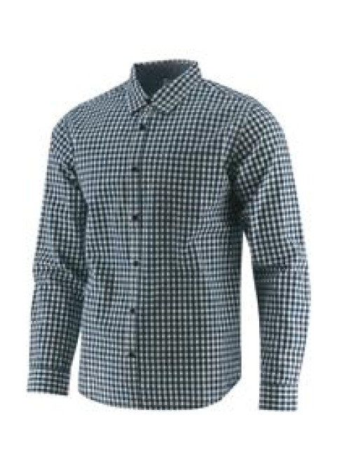 Foundation ls gingham-shirt