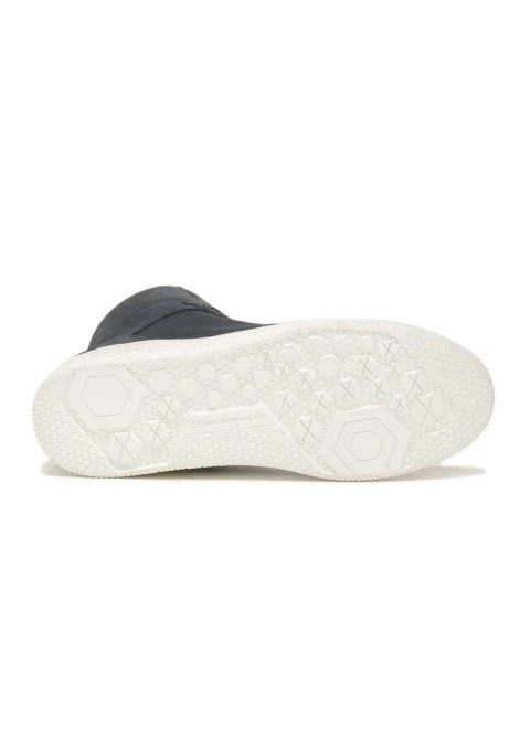 Caterpillar Pause Sport Mid P111218 – Unisex Waxed Suede Casual Sneakers (Total Eclipse)