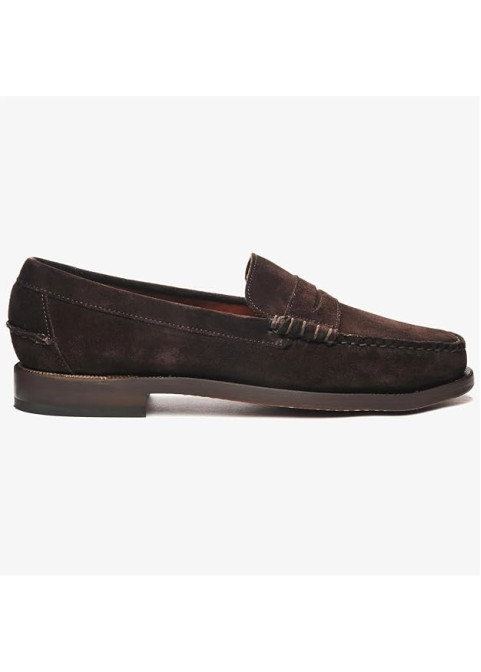 Sebago Classic Dan Suede Men's loafer-dark brown