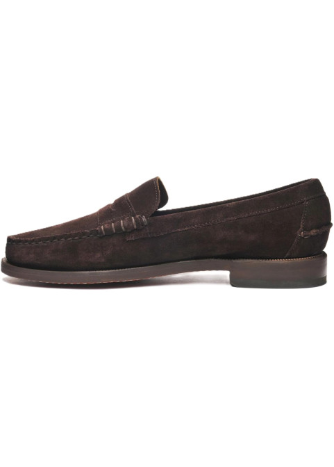 Sebago Classic Dan Suede Men's loafer-dark brown